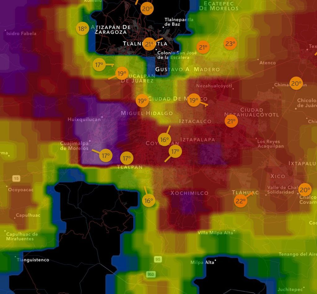 Fuertes lluvias azotan a la Ciudad de México - Lluvia-ciudad-de-mexico-1024x950