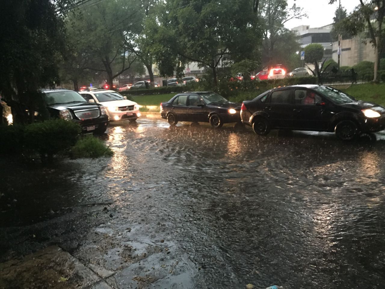 Inundaciones en el Valle de México