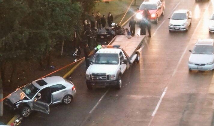 Muere mujer tras accidente automovilístico en Naucalpan