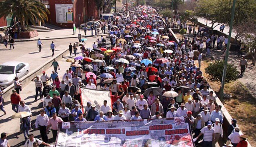 Recibirán sueldo recortado 28 mil maestros faltistas en Oaxaca