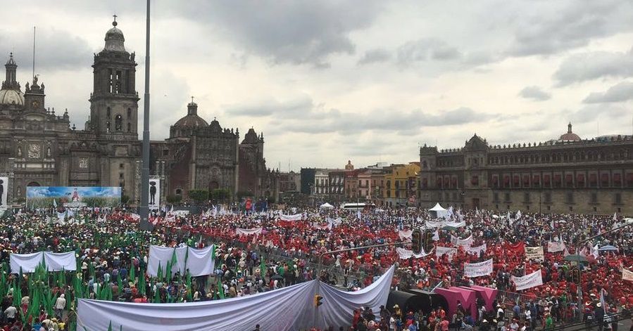 No habrá plantones en el Zócalo: Mancera