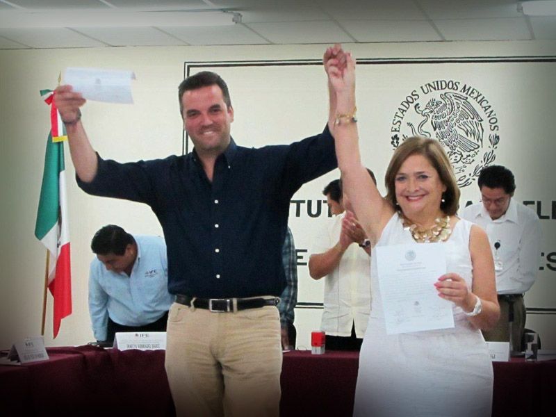 Madre de Juan Camilo Mouriño será senadora