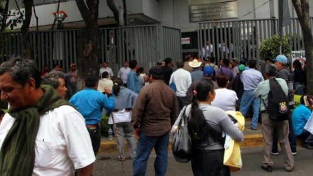 Campesinos cierran Eje 7 Sur exigiendo apoyo a su trabajo