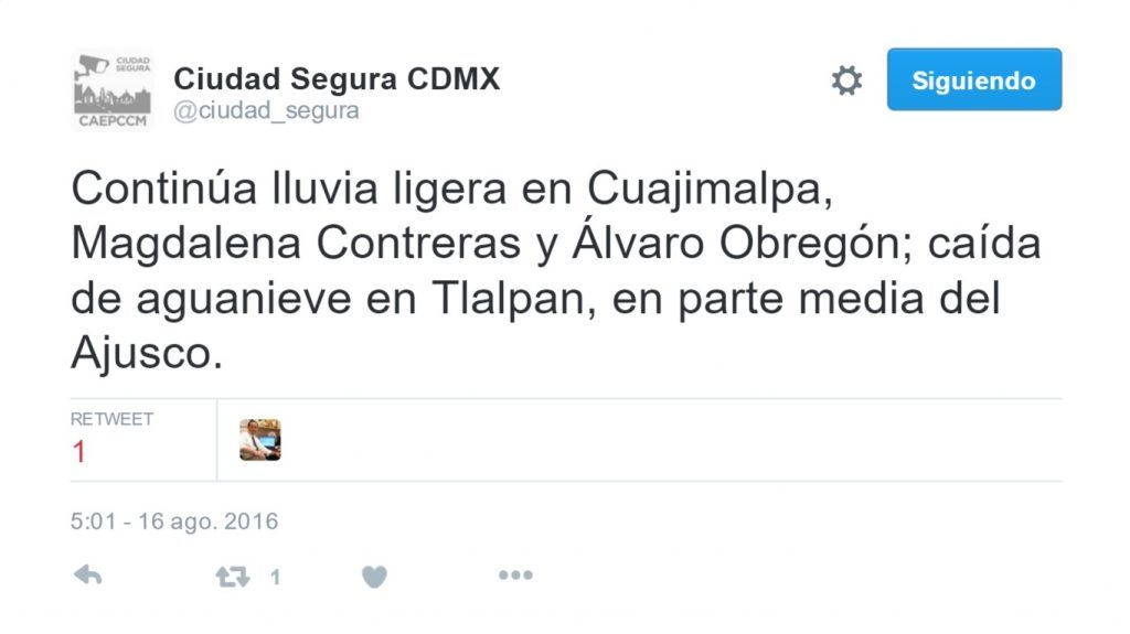 Cae aguanieve en el Ajusco - Tuit-Ciudad-Segura-1024x575