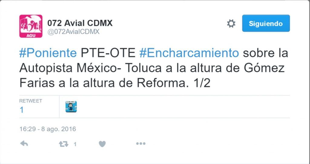 Se inunda la México-Toluca - Tuit-México-toluca-1024x542