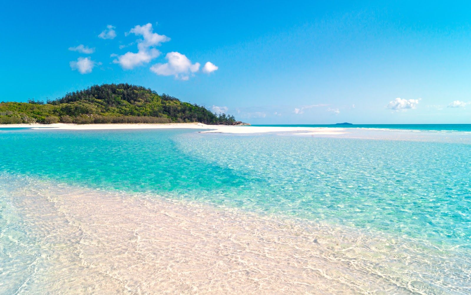 Una de las mejores playas del mundo, donde se grabó Piratas del Caribe - Whitehaven-Beach-Australia