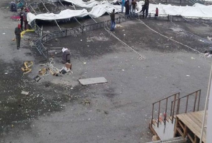 Caída de estructura en feria de Puebla deja tres heridos - Zacatlán-2