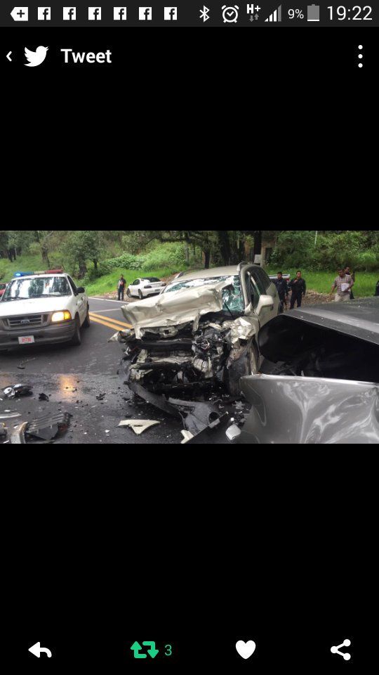 Representante de Cuauhtémoc Blanco sufre accidente en la México-Cuernavaca - accidente-cuernavaca