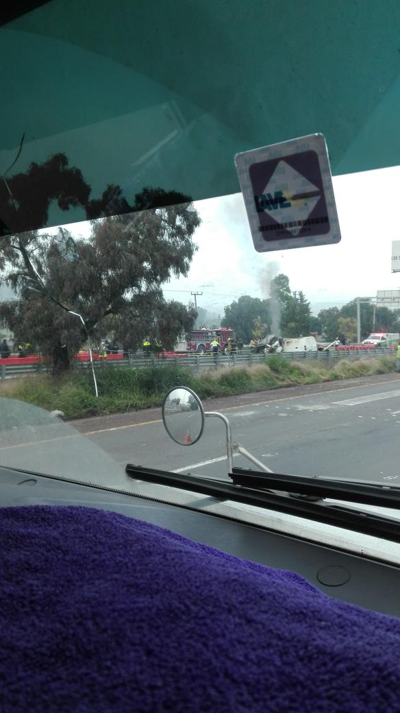 Cierran parte de la  Autopista México-Querétaro por accidente. 2 muertos - accidente-mexico-queretaro