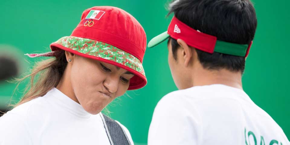 Alejandra Valencia se queda sin medalla