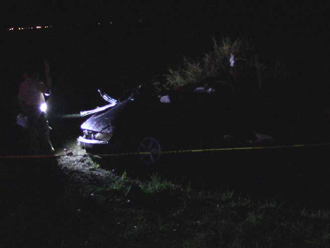 Accidente deja 3 muertos y 4 heridos en Aguascalientes - auto5