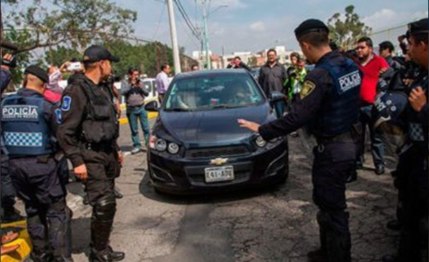 Choque de Uber deja a pasajera herida en Azcapotzalco