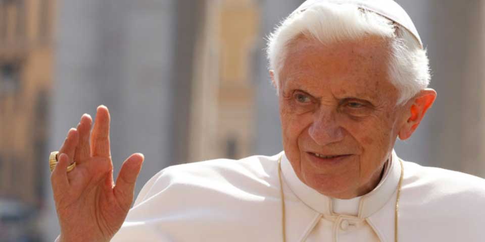 “No me siento un fracasado”: Benedicto XVI