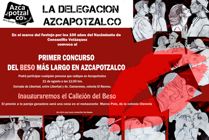 Eventos del fin de semana en la Ciudad de México - beso-mas-largo