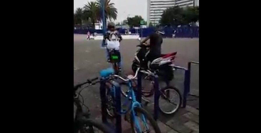 Video: roban bicicleta en Buenavista