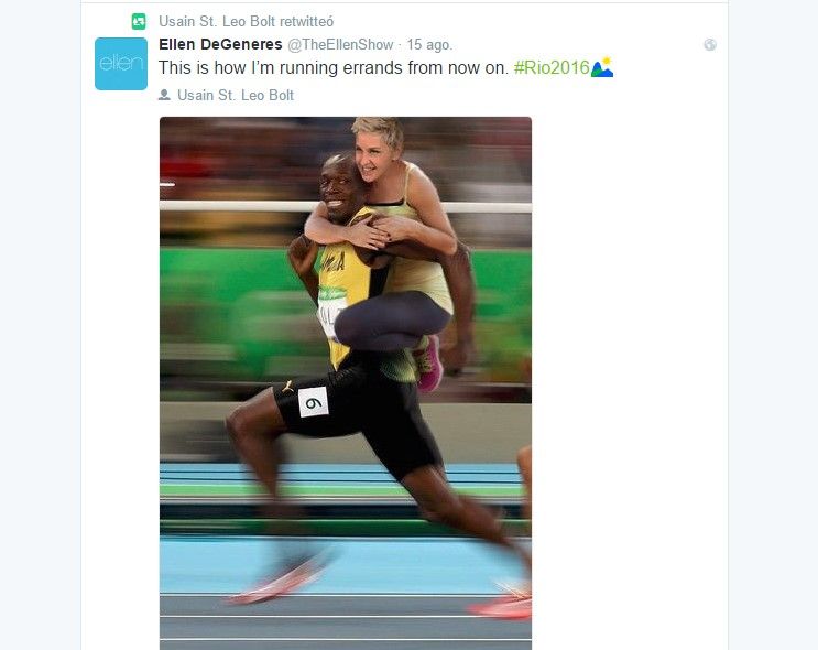 Acusan de racista a Ellen DeGeneres por fotomontaje con Usain Bolt - bolt-4