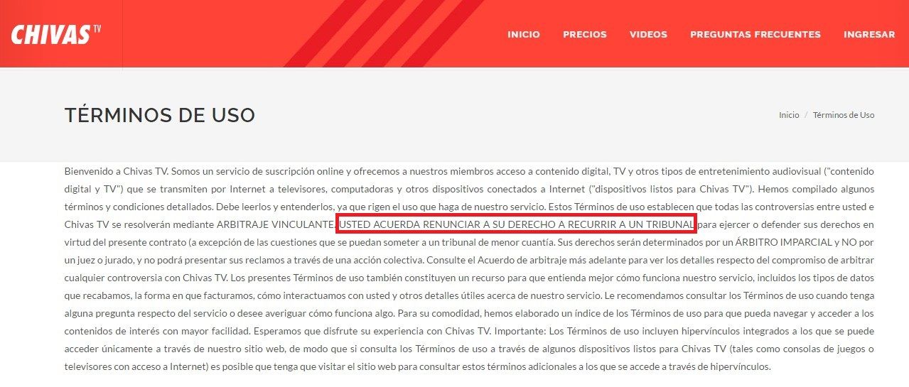 Chivas TV prohíbe acudir a la Profeco - chivas-2