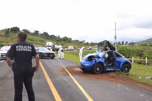 Choque en carretera Morelia-Quiroga deja un muerto y 3 heridos - choque-morelia
