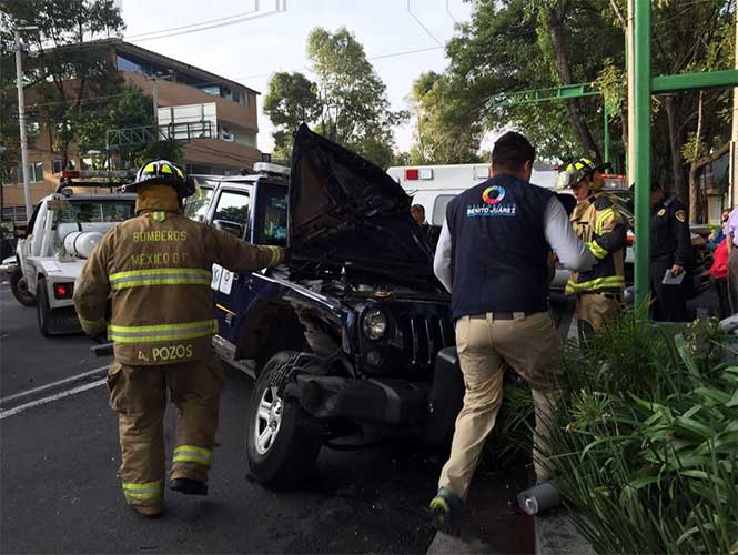 Choque de patrulla deja dos policías heridos - choque-patrulla-1
