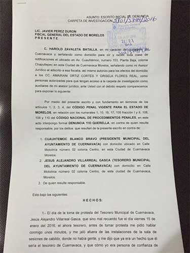 Denuncian a Cuauhtémoc Blanco por depositar dinero del erario a su familia - denuncia-cuauhtemoc-1