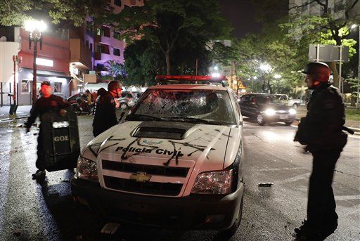 Galería: seguidores de Dilma Rousseff causan destrozos en Brasil