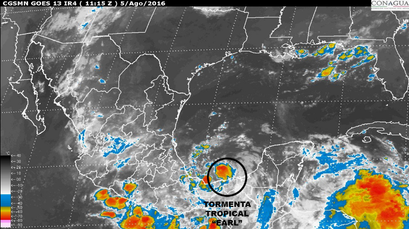 Tormenta Earl podría reingresar a Veracruz - earl-1