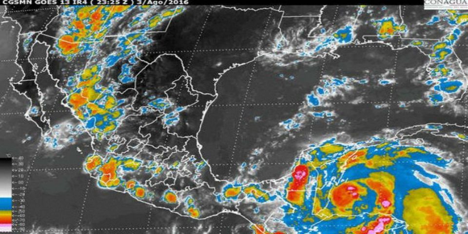 Alerta Naranja en cinco municipios de Quintana Roo