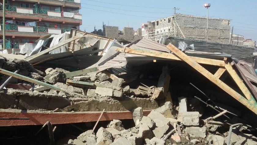 Se derrumba edificio en capital de Kenia - edificio-kenya-KenyaRedCross2