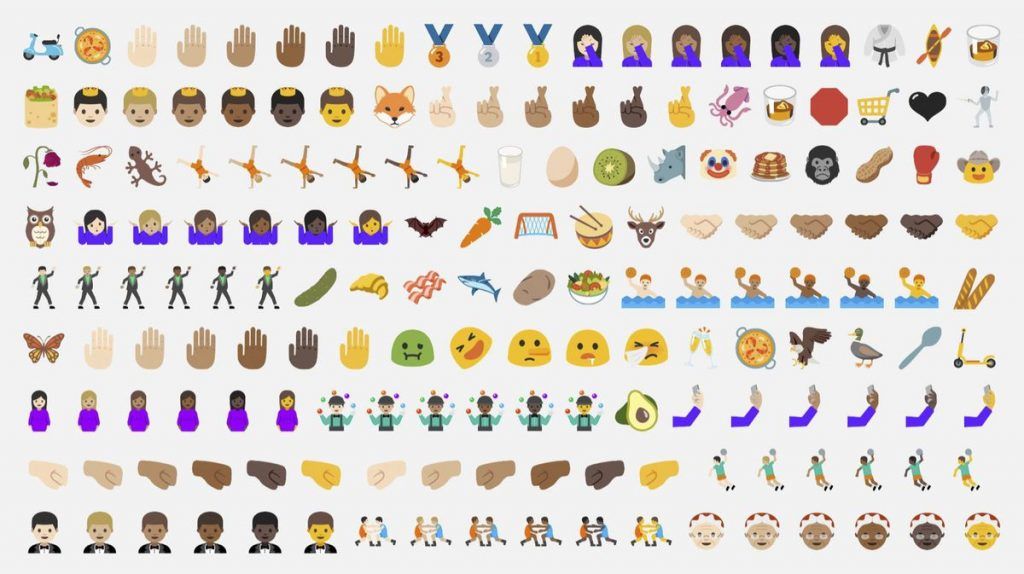 Google lanza Android Nougat - emojis-android-nougat-1024x574