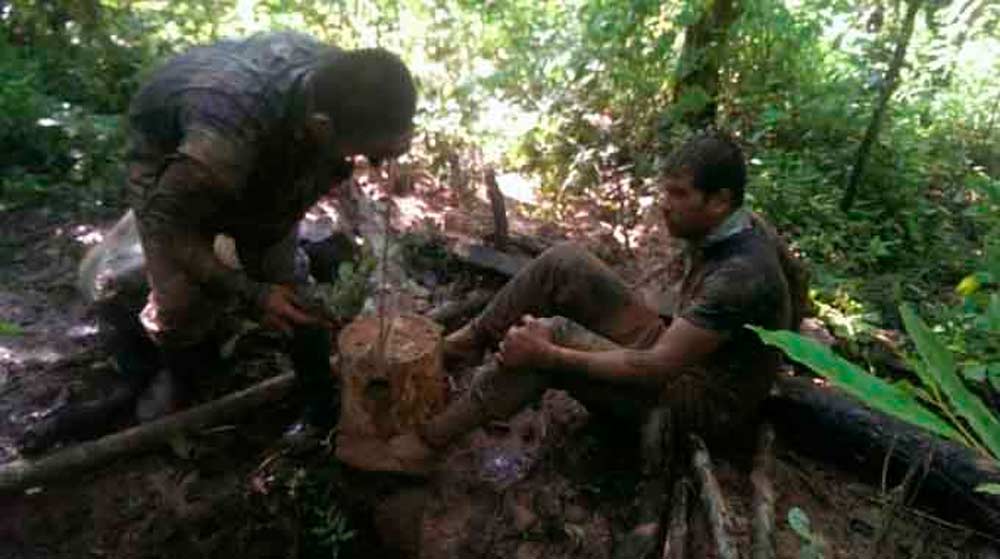 Rescatan a hombre enterrado vivo en Veracruz