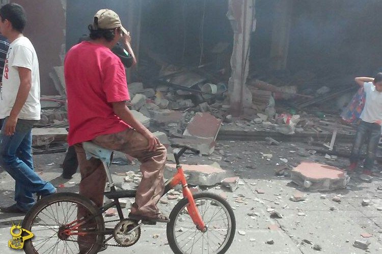 Explosión en iglesia de Uruapan deja una lesionada - explosion-iglesia