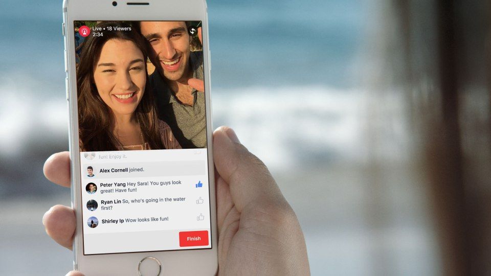 Facebook Live permite transmitir utilizando dos cámaras al mismo tiempo - face