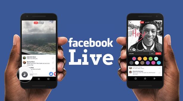 Facebook Live permite transmitir utilizando dos cámaras al mismo tiempo