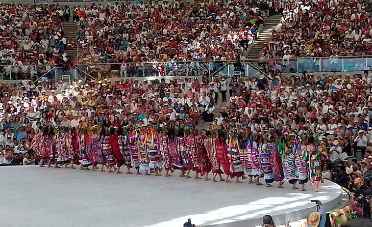 Culmina sin incidentes octava de la Guelaguetza en su edición matutina