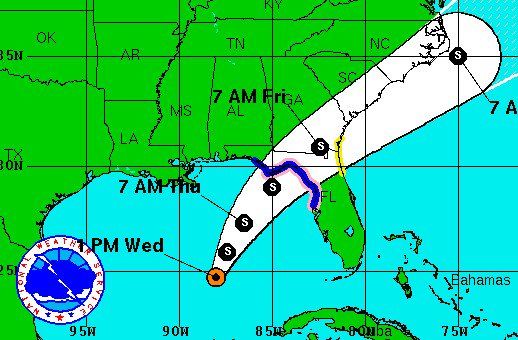 Huracán Hermine será el primero en impactar Florida en 11 años - hermine-florida