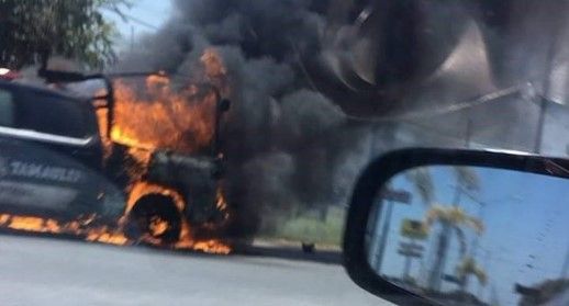 Atacan con granadas a policías en Tamaulipas