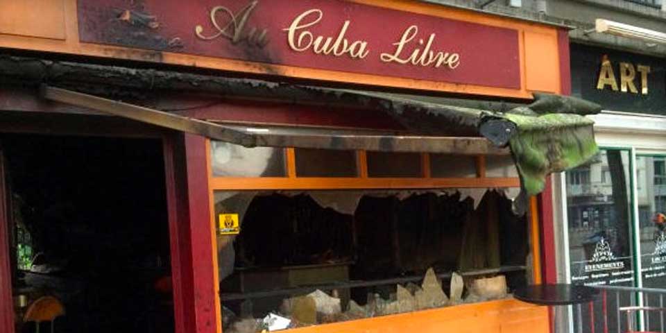 Mueren 13 personas por incendio en bar de Francia