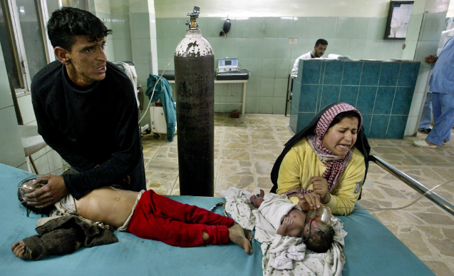 Mueren 12 bebés al incendiarse hospital en Bagdad - incendio-hospiital