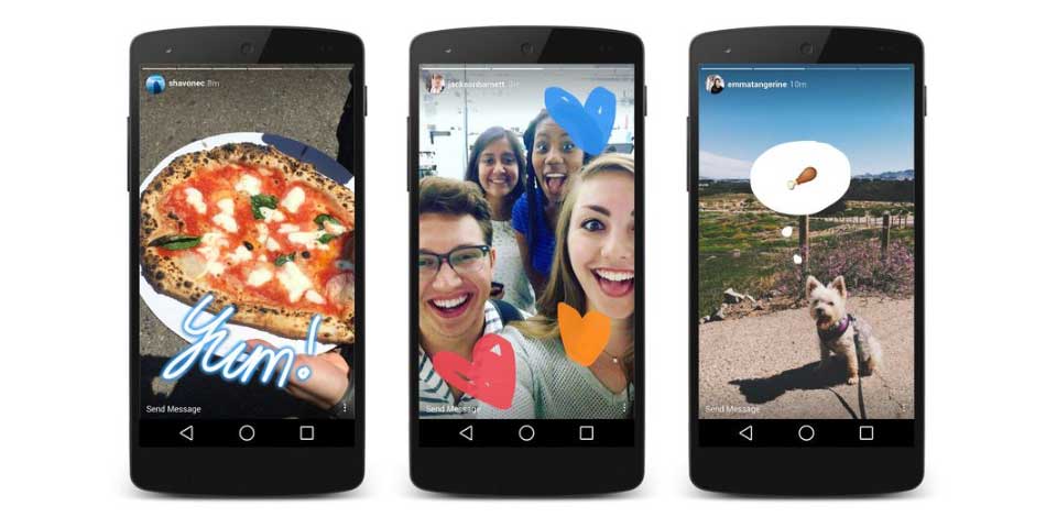 Instagram lanza función que copia a Snapchat