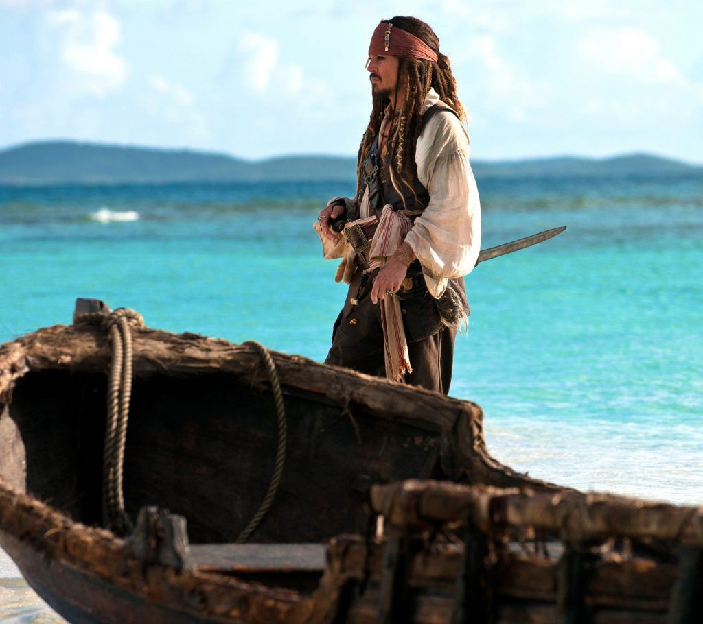 Una de las mejores playas del mundo, donde se grabó Piratas del Caribe - jack-sparrow-samsung-galaxy-s4-wallpaper-1024x910