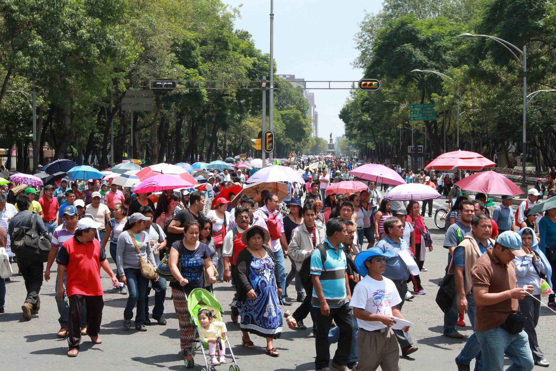 Se esperan cuatro manifestaciones en la Ciudad de México