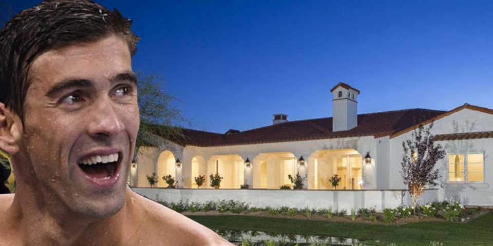 La mansión de 2.5 mdd de Michael Phelps La mansión de 2.5 mdd de Michael Phelps