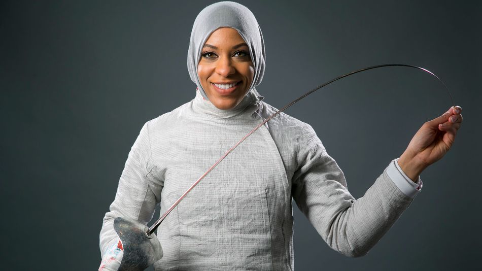 La primera estadounidense en competir con hiyab en Juegos Olímpicos - mashable1