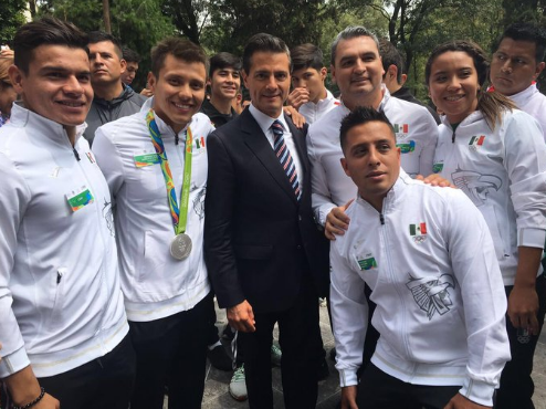 EPN se reúne con medallistas olímpicos mexicanos - mexicanos-deportistas