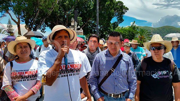 Concluyó marcha de la CNTE en Oaxaca - mi2