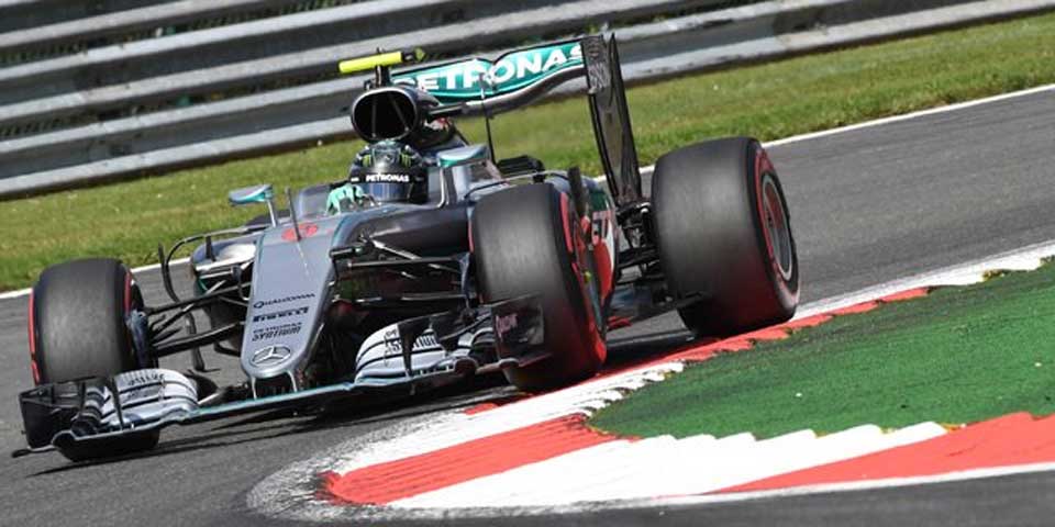 Nico Rosberg se queda con la pole en Bélgica Nico Rosberg se queda con la pole en Bélgica