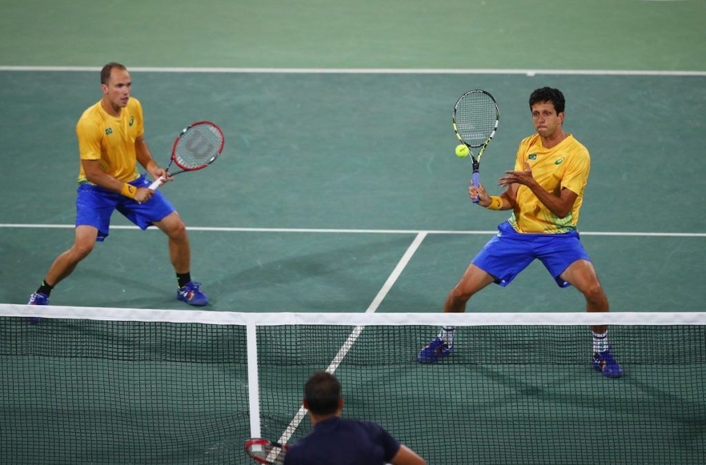 Djokovic eliminado de dobles en Río 2016 - pareja-brasil-1024x674