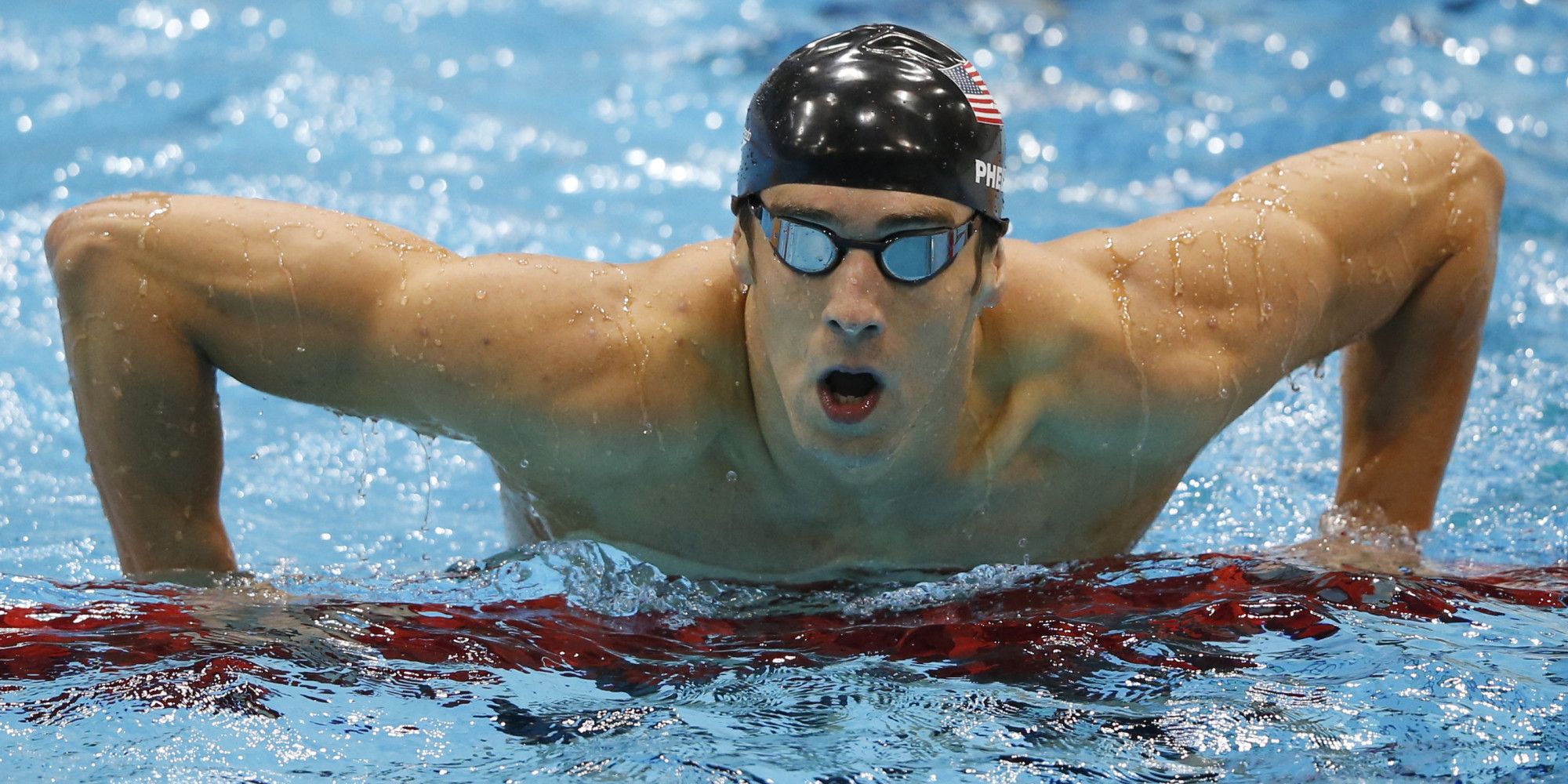 ¿Qué come Phelps antes de competir?