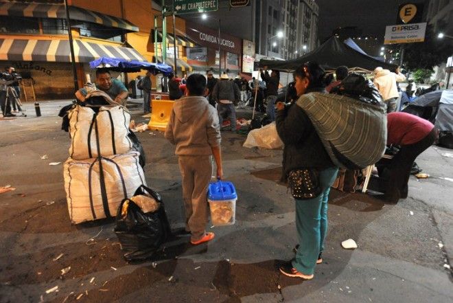 Campesinos levantan plantón en Bucareli