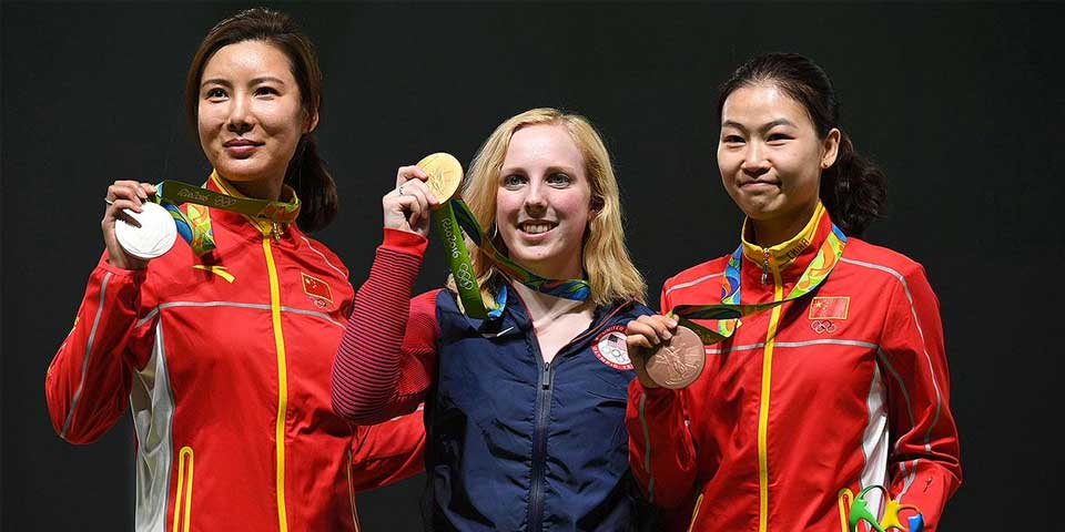 Virginia Thrasher gana el primer oro en Río